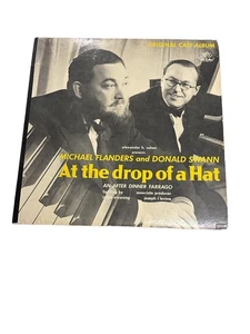 At the Drop of a Hat Michael Flanders and Donald Swann Record Album Vinyl LP - Picture 1 of 4