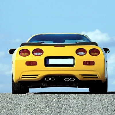Glossy Black Turnk Spoiler for 1994-2004 Chevrolet Corvette C5 Wide Body Models  Foto 1 de 4