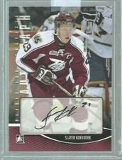  2012-13 ITG Heroes and Prospects Autographs #ASK Slater Koekkoek (ref53696)