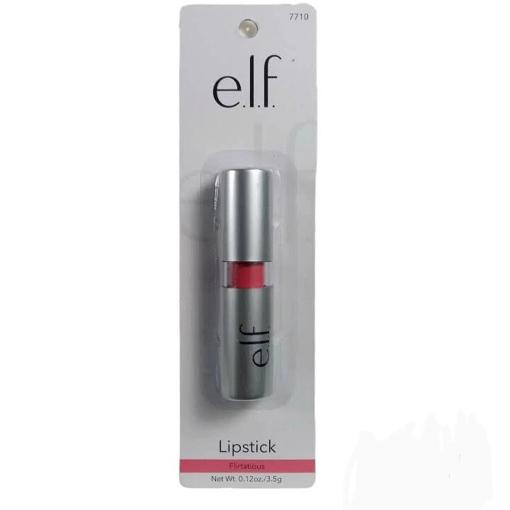 E.L.F. Lipstick NEW Long Lasting Color & Shine Flirtatious No Animal Testing  - Image 1 of 4
