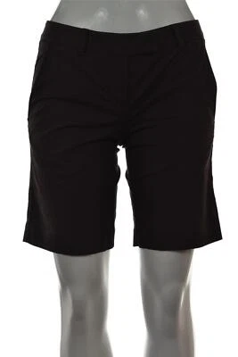 Pantalones cortos informales Theory para mujer talla 0 marrón chino liso mezcla de algodón Foto 1 de 4