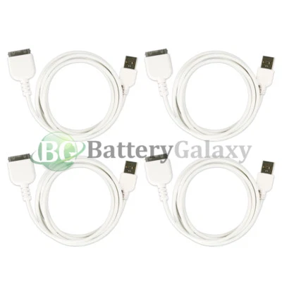 4 NEW USB Charger Cable Cord for The NEW TAB TABLET Apple iPad 3 3rd Gen HOT! - Image 1 of 4