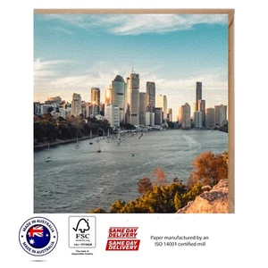 Tarjeta de felicitación Views of Brisbane River - Australian Designs The Scenery set - Imagen 1 de 3