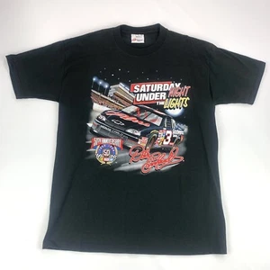 Vintage 1998 Dale Earnhardt Nascar Saturday Night Under The Lights Shirt. Sz L - Picture 1 of 7