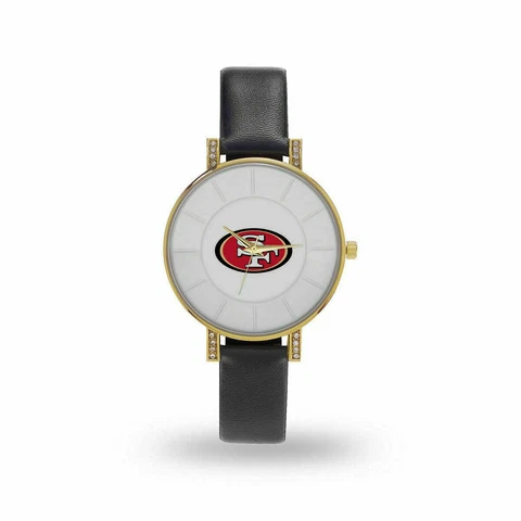 NEW! SAN FRANCISCO 49ERS WOMEN'S LUNAR WATCH LICENSED Cover