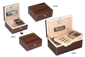 SCATOLA UMIDIFICATA PORTASICARI HUMIDOR FOR 30 50 120 CIGARS LUBINSKI Q42330 - Imagen 1 de 1