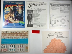 INDIANA JONES The Fourth Nail Adventure Pack TSR 6757 IJ6 RPG Complete w Viewer - Picture 1 of 6