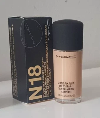 M·A·C MAC N18 Studio Fix Fluid SPF15 Foundation 30ml PA++