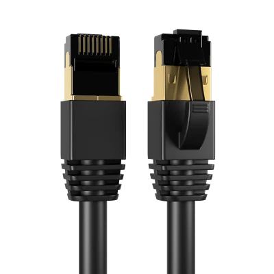 Lote de módem enrutador cable de conexión Ethernet cable de red CAT8 26 AWG cobre SFTP Foto 1 de 4