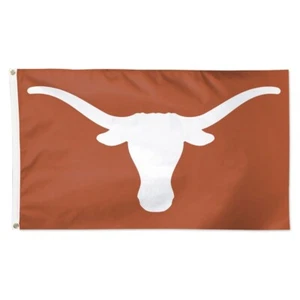 TEXAS LONGHORNS LOGO 3'X5' TEAM FLAG NEW WINCRAFT 🤠 - Picture 1 of 1