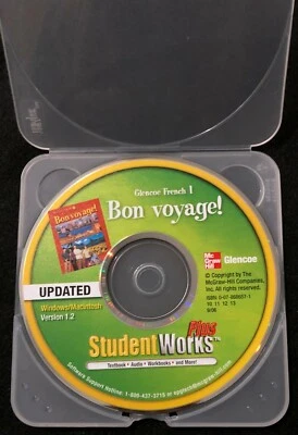 BON VOYAGE! French 1 - Student Works Plus CD-ROM  (Textbook, Audio, Workbooks) - Image 1 of 4