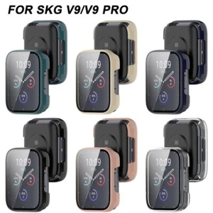 PC+Tempered Screen Protector Anti-Scratch Cover Shell for SKG V9/V9 Pro - Zdjęcie 1 z 14