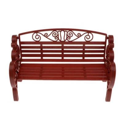 1:6 casa delle bambole in miniatura mobili in plastica giardino patio parco - Immagine 1 di 4