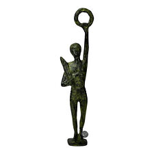 Greek Olympic Games Champion Real Bronze Metal Art Statue Sculpture