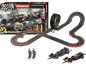 Carrera GO!!! Max Competition 1/43 Slot Car Set Verstappen vs Hamilton 62574 - Picture 1 of 5