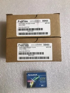 26047300 Lot of 20 New FujiFilm DDS-3 DAT 125M 4mm 12/24GB tape Data Cartridges - Bild 1 von 3