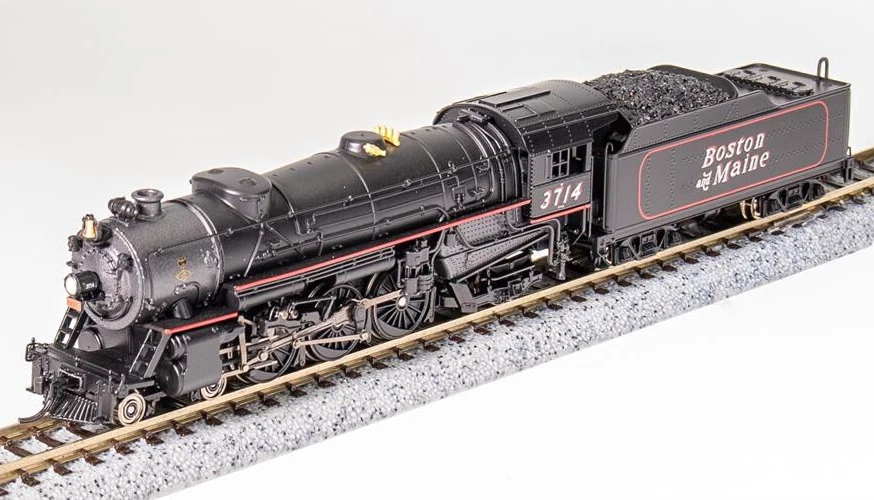 BROADWAY LIMITED 6923 N Heavy Pacific 4-6-2 B&M 3714 Speed LETRS Paragon4 Sound - Image 1 of 1