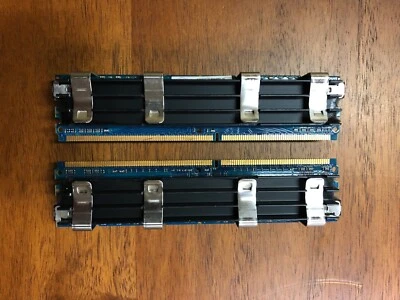 Apple OEM 1GB (2 x 512Mb) DDR2-667MHz PC2-5300 ECC RAM for Mac Pro 2,1 - Image 1 of 2