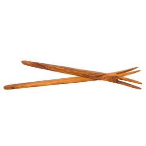 Set di 2 forcelle curve con 2 punti - 11,81 pollici - forchette in legno - AK... - Imagen 1 de 7