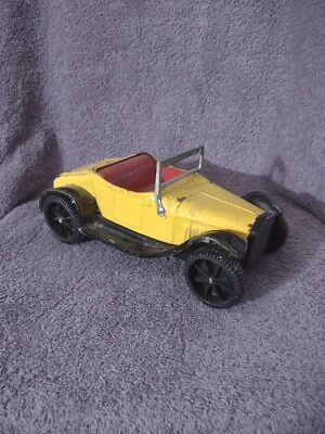 Juguetes de colección Nylint amarillo y negro modelo T Roadster Hor Rod juguete acero prensado Foto 1 de 4