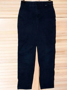 Boys Van's Black Pants Size 10 - Picture 1 of 2