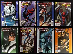 2000 Ultimate Spider-Man #14-21 Complete Run! Bendis & Bagley! Free Shipping! - Picture 1 of 3