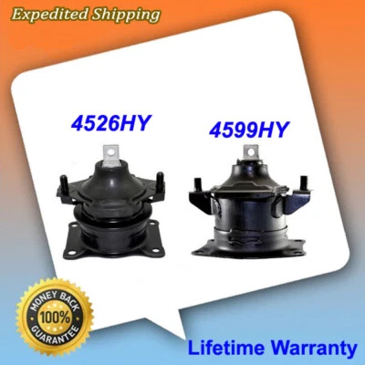 2004-2008 For Acura RL TL 3.2L/ 3.5L Front & Rear Engine Motor Mount 2PCS M906 - Изображение 1 из 2