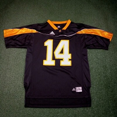 Camiseta de fútbol americano de los Apalaches State University Mountaineers Adidas juvenil grande Foto 1 de 4