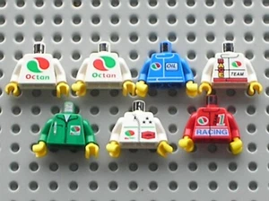 LEGO Classic Town Octan Gas Station Minifig Choose your Torso / Buste au choix - Picture 1 of 8