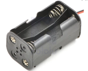 4-AA Battery Holder, Back-to-Back - Picture 1 of 1