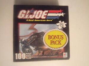 2002 G.I. Joe Milton Bradley 100 Piece Puzzle New Sealed lot of 4