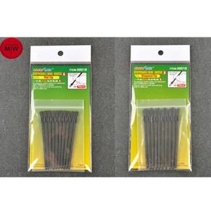 Herramienta de modelado mini cepillo plano/diagonal desechable Trompeter 08018/08019 10 piezas/se - Imagen 1 de 11