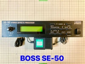 Gebraucht SE-50 Boss Stereo Effekte Prozessor Multi Effektor Aus Japan - Bild 1 von 3