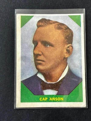 1960 Fleer 棒球伟人帽 Anson #44 芝加哥 * 名堂 * * — 第 1/2 张图片