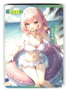Anime Waifu Goddess Story Pink Beauties Sexy Girl SSR-002 - Imagen 1 de 4