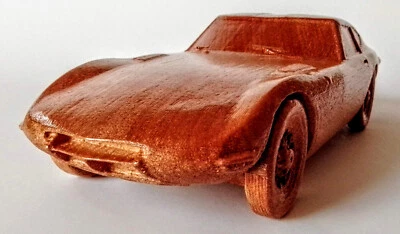 Toyota 2000 GT - Modello in Scala 1:13 in Legno Replica Collezione Vintage - Immagine 1 di 4