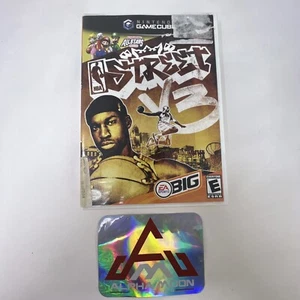 NBA Street Volume 3 V3 Original Black Case + Artwork ONLY Gamecube OEM - NO GAME - Picture 1 of 3