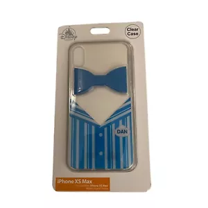 Disney Parks Dapper Dan Phone Case Iphone XS Max Clear Blue D-Tech NIB - Picture 1 of 6