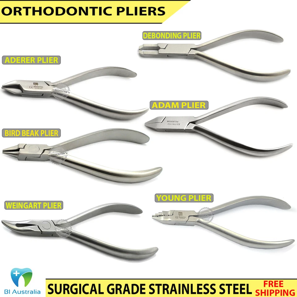 Alicate ortodôntico dental dobra de fio formando aparelhos dentários instrumentos dentes - Imagem 1 de 1