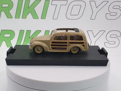 Fiat 500C Belvedere Legno Brumm 1/43 Beige 1949 - Immagine 1 di 4