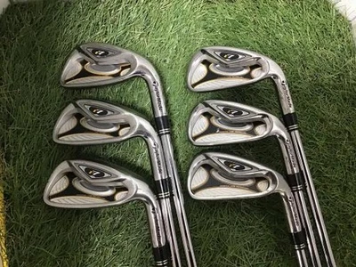 TaylorMade R7 Iron Set 5-9,Pw 6pc Flex Stiff N.S.PRO 950GH Steel - Image 1 of 4