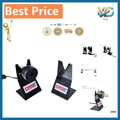 Versatile 18 RPM Fishing Rod Dryer with Support Stand - Ideal for Enthusiasts - Image 1 of 4