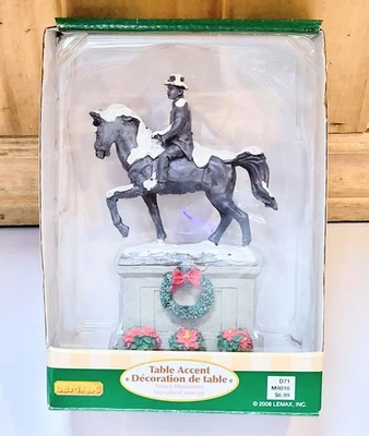 Mesa de vacaciones de invierno Lemax Snowy Monument 2008 decoración  Foto 1 de 4