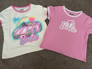 Girl’s Barbie pink T Shirt Set  - Picture 1 of 7