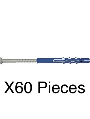 Tornillos avellanados de fijación de marco Rawlplug 10 x 80 mm - Caja de 60 Foto 1 de 4