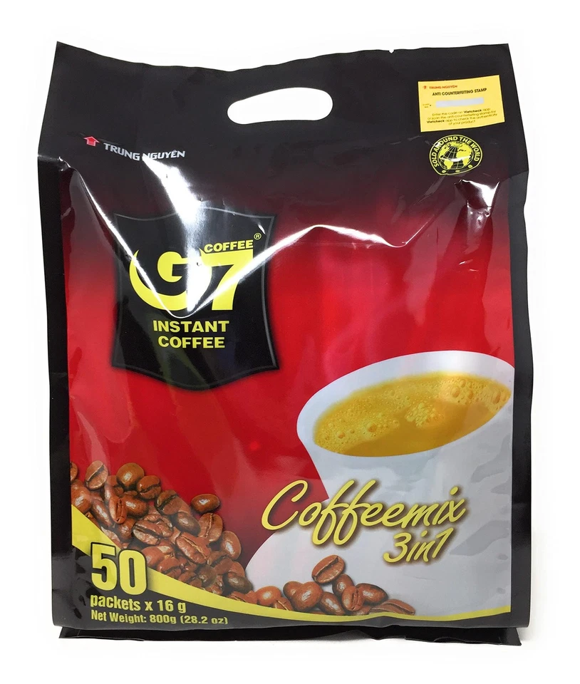 G7 3-in-1 Instant Coffee 50 Sachets
