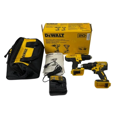 Paquete de 2 taladros inalámbricos Dewalt 20V MAX combo DCD771 y DCD777  Foto 1 de 4