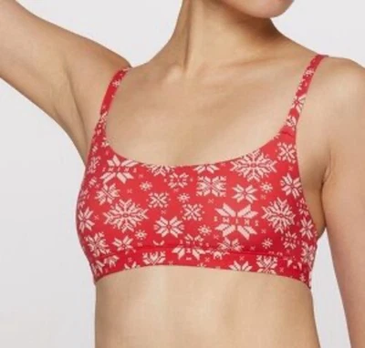 NUEVOS SKIMS Se adapta a todos los bralette Scoop sin cables talla LG ROJO ISLA JUSTA COPO DE NIEVE Foto 1 de 4