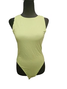 Neu mit Etikett Bar III ärmelloser Jersey-Body Medium limettengrün - Bild 1 von 4