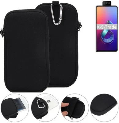 Sacoche néoprène pour Asus Zenfone 6 (2019) étui protection Housse voyage Sli - Photo 1/4